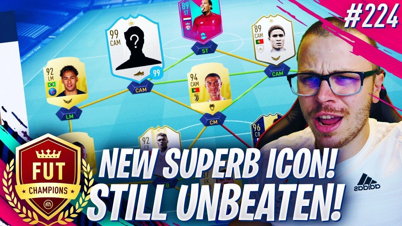 FIFA 19 THIS NEW ICON SBC IS INSANE & I'M STILL UNBEATEN IN FUT CHAMPIONS! TOP 100 INCOMING!