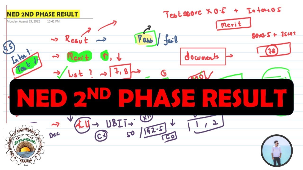 NED 2ND PHASE RESULT | WHAT TO DO NOW | MERIT CRITERIA | INTERVIEW PROCESS | FAILURES OPTIONS ??