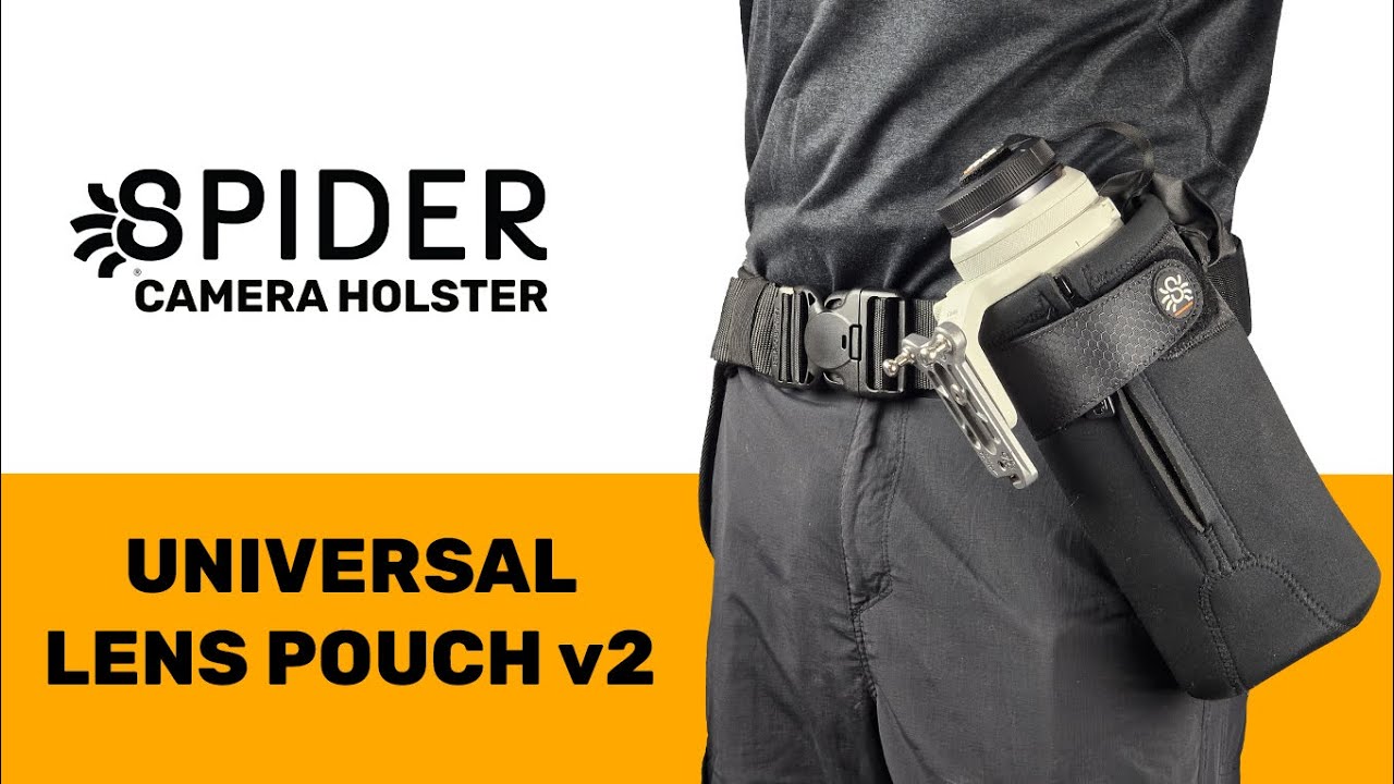 Spider Holster - Universal Lens Pouch v2 - Product Overview