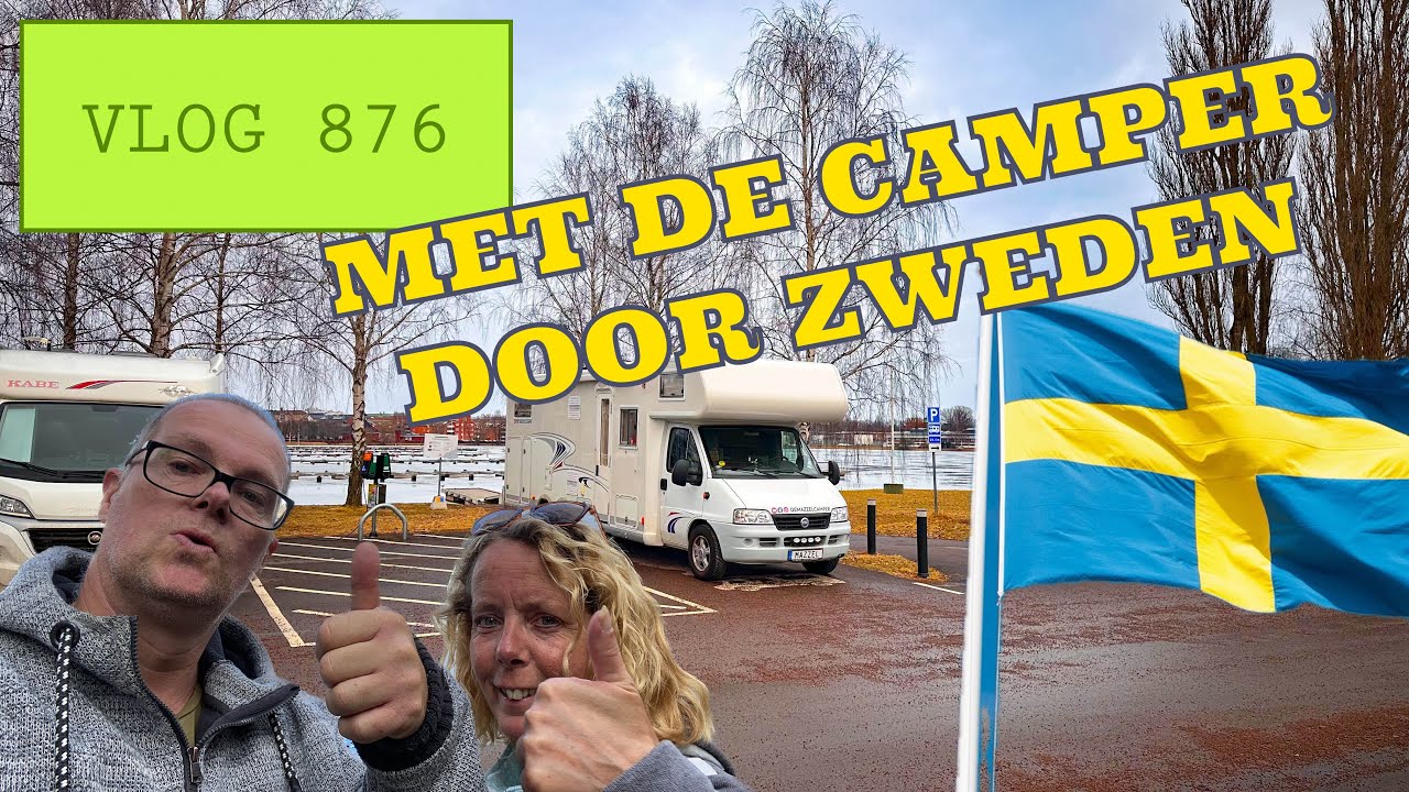 876 MET DE CAMPER DOOR ZWEDEN