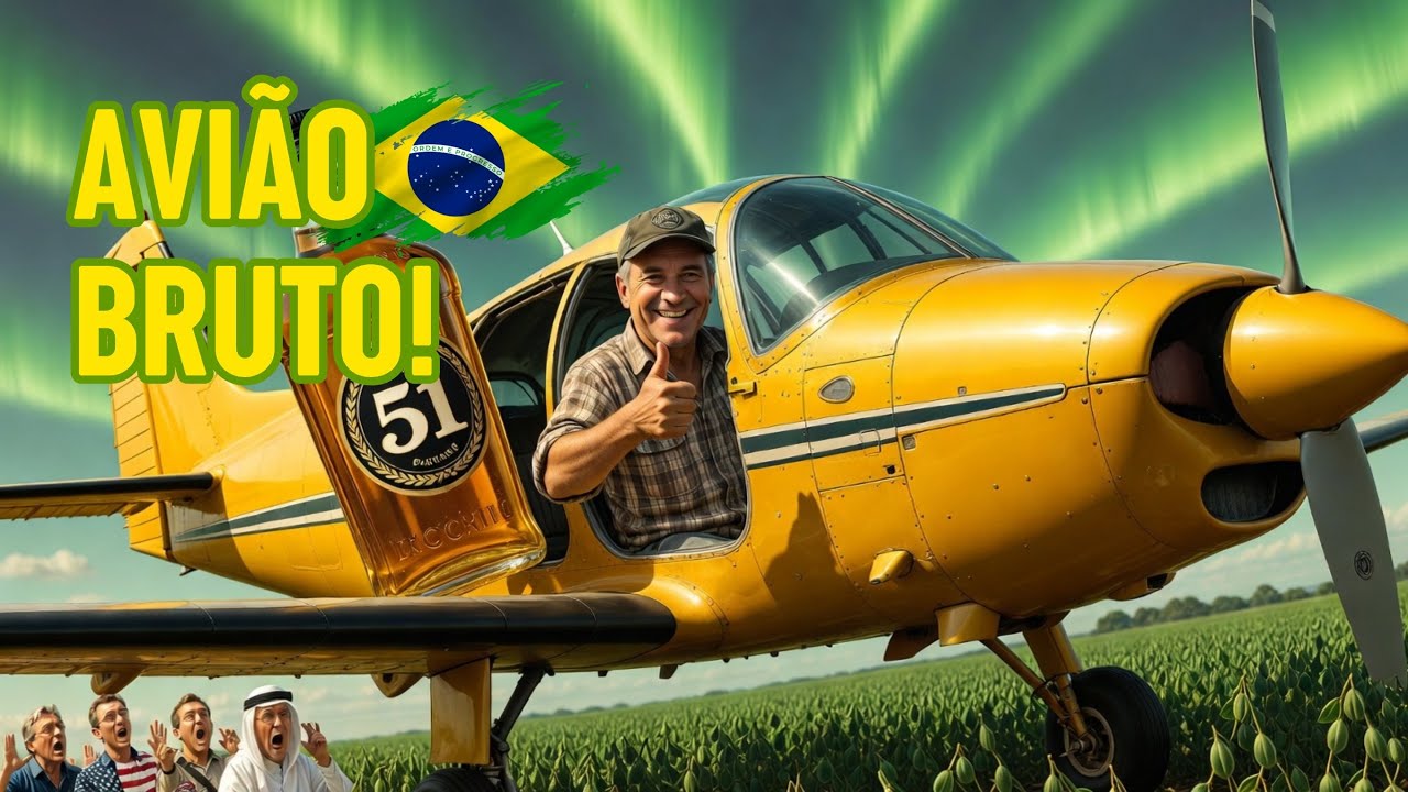 IPANEMA: O BRASIL voa com CACHAÇA! EMBRAER neles!