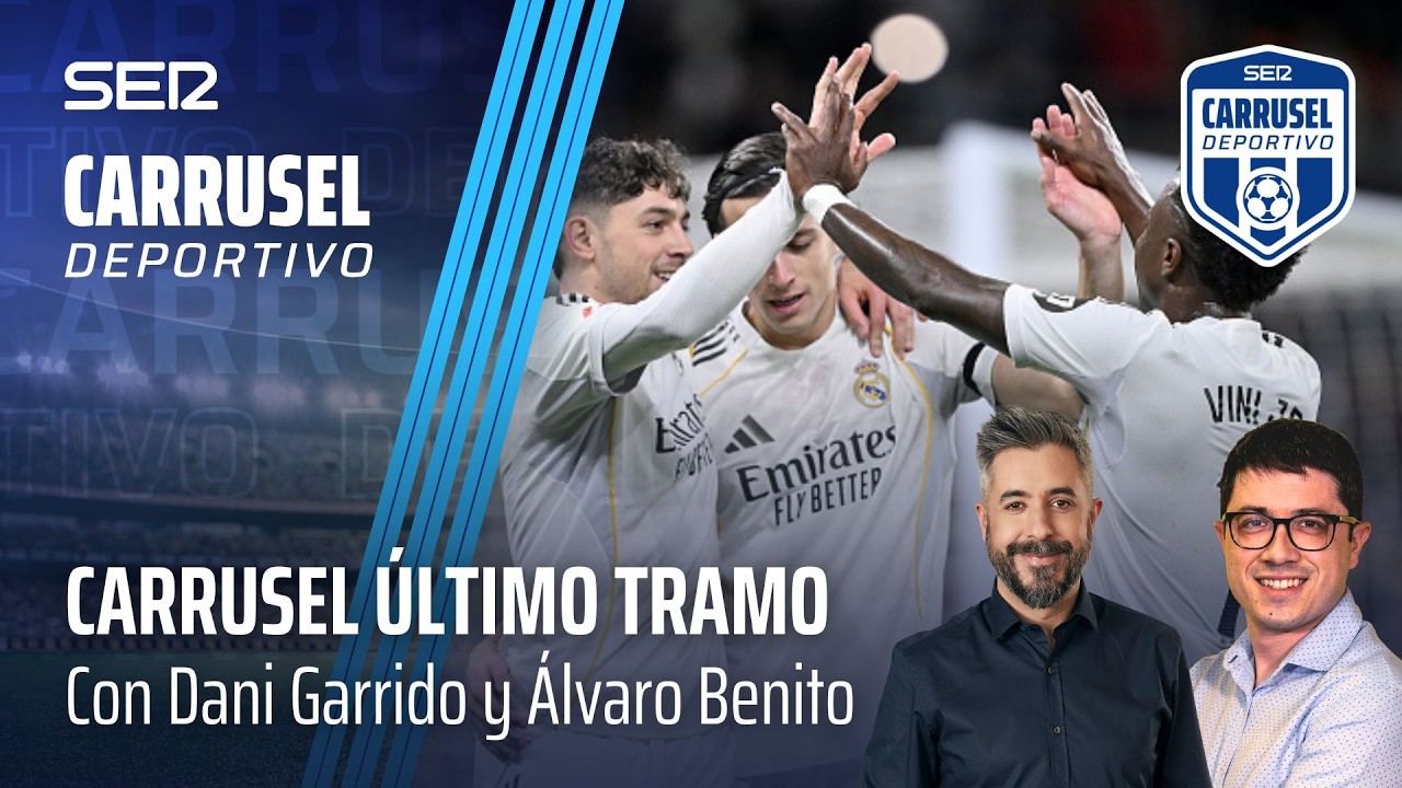 CARRUSEL ÚLTIMO TRAMO: EL REAL MADRID DUERME LÍDER DE LALIGA AL VENCER A LA REAL SOCIEDAD (14/02/26)