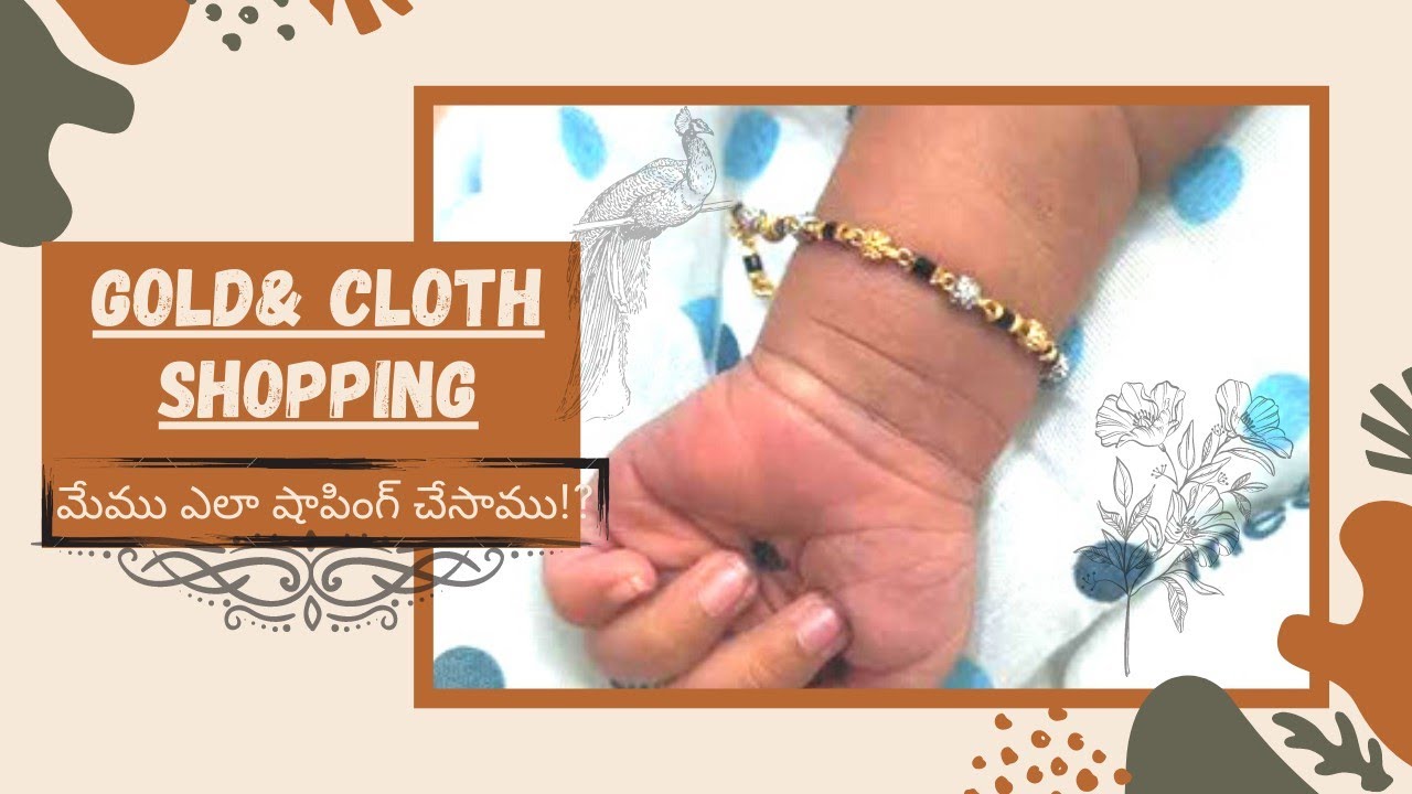 Gold& clothing shopping for baby boy||Shopping Vlog||Rishivlogs