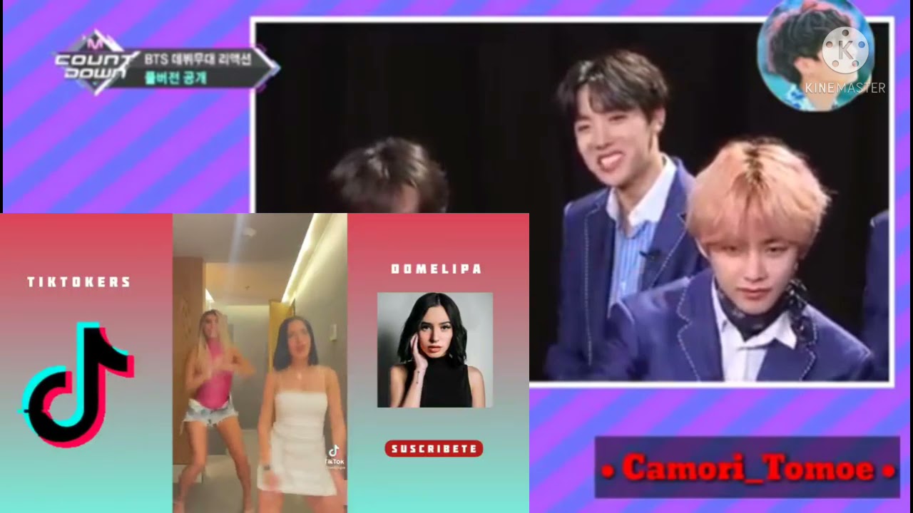 BTS reacciona a tik tok de domelipa