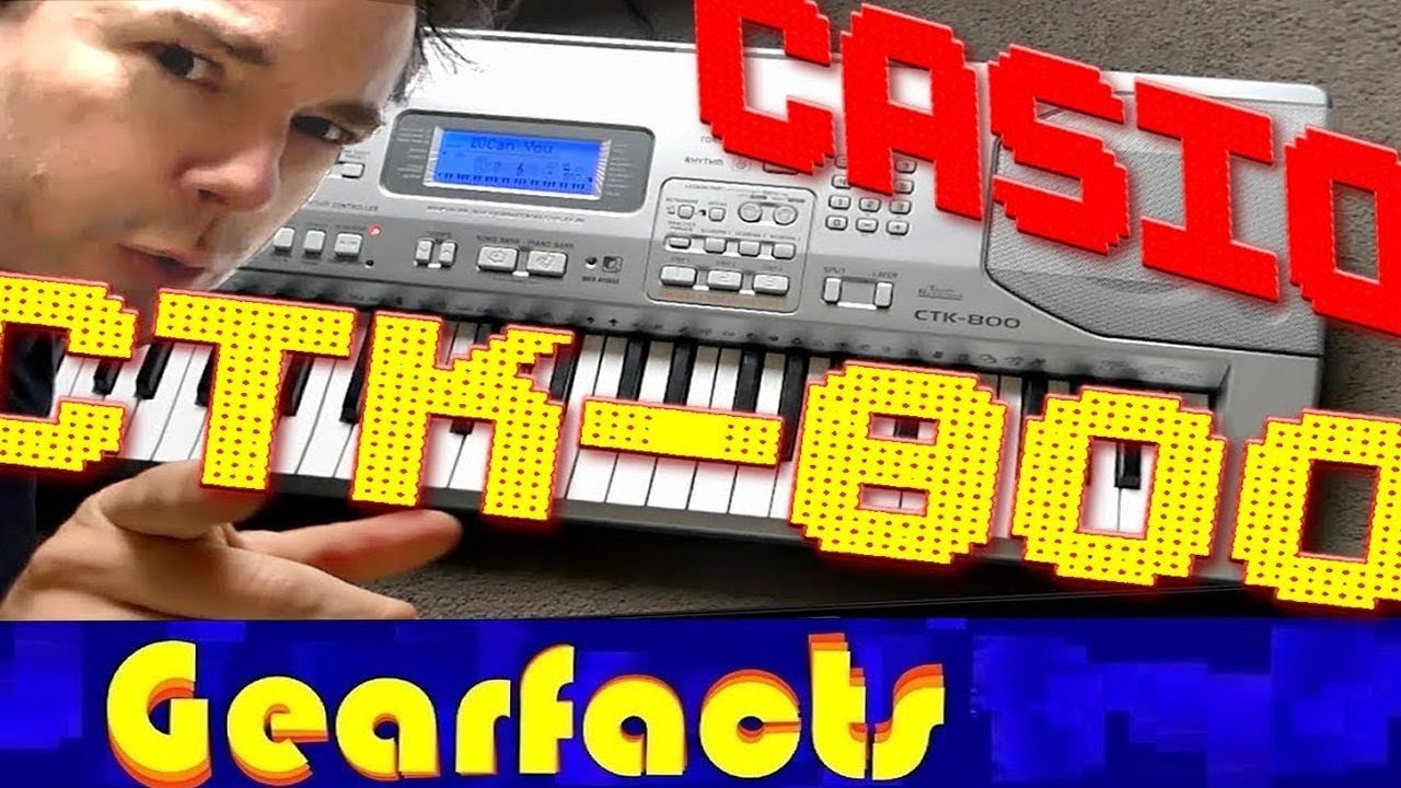 Casio CTK-800: большая демонстрация, тур и обзор