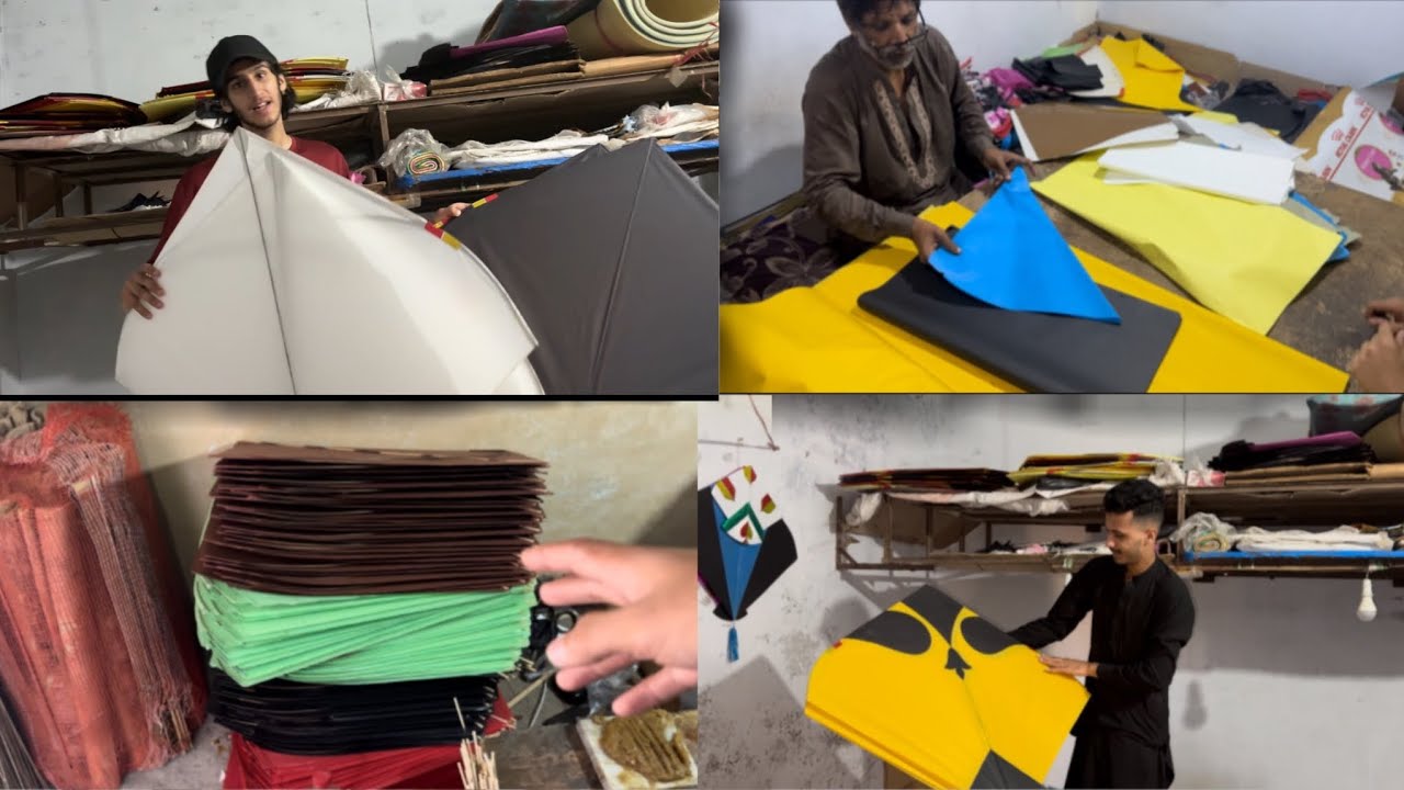 Indian kite maker in Pakistan 😱😱|| Basant 2025 ki shopping ki ❤️