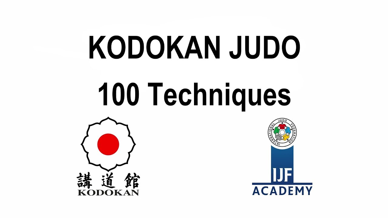 KODOKAN JUDO 100 Techniques PV