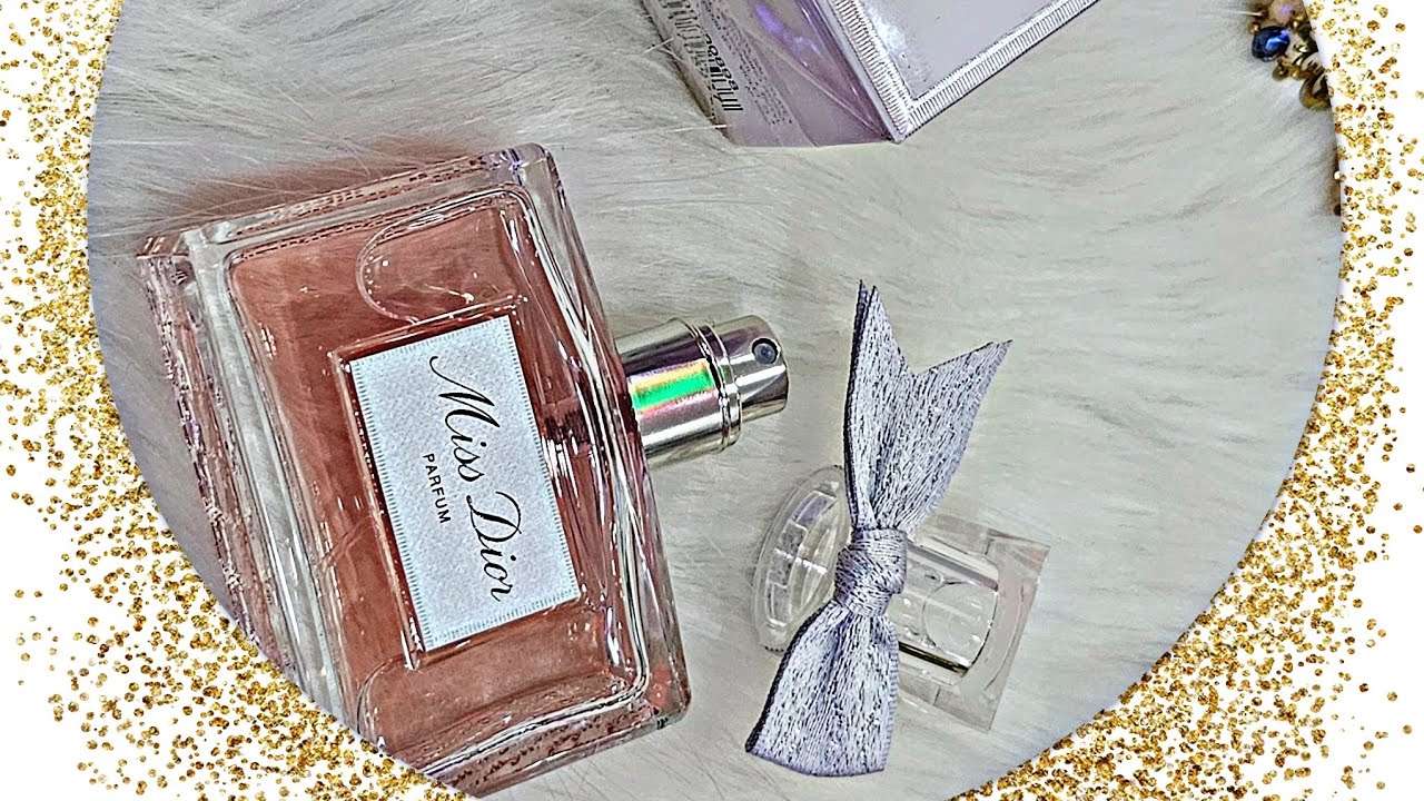 Miss Dior parfum 2024 أناقة راقية✨️اكتشفي معي الفرق بين ❤️🌹🌹العطر و ماءالعطر