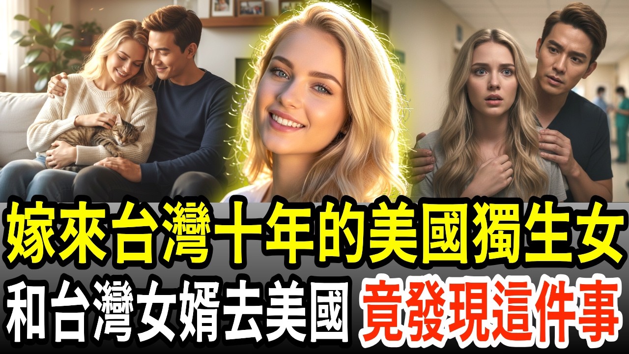 嫁來台灣十年的美國獨生女，和台灣女婿一起回美國後竟發現驚人真相