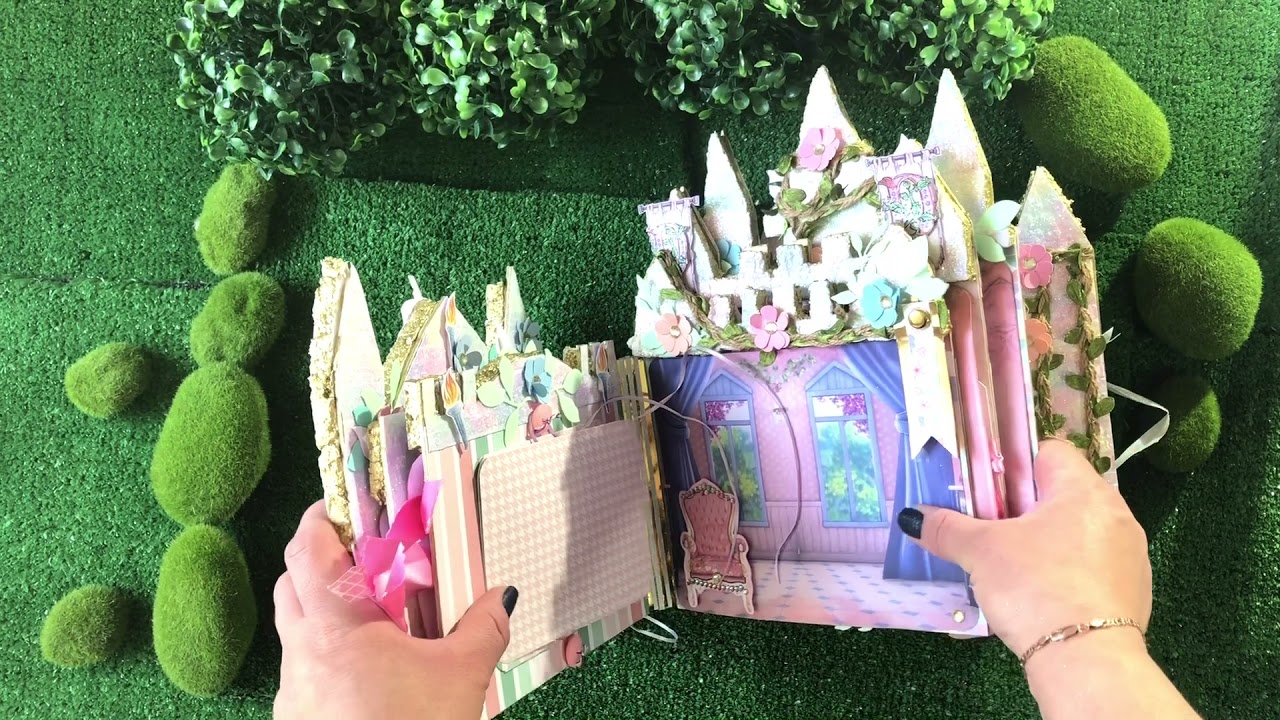 ÁLBUM EN FORMA DE CASTILLO FANTASÍA