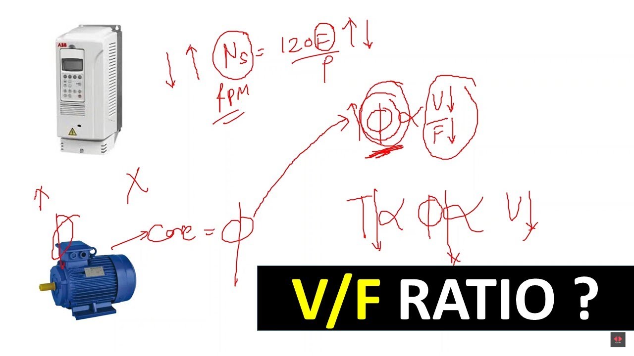 कया होता हे V/F RATIO VFD DRIVEमे? VARIABLE FREQUENCY DRIVE.