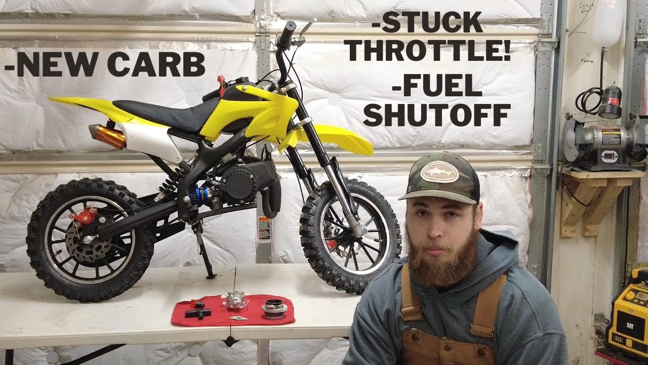 Мотоцикл-внедорожник Syx Moto 50cc снова сломался!