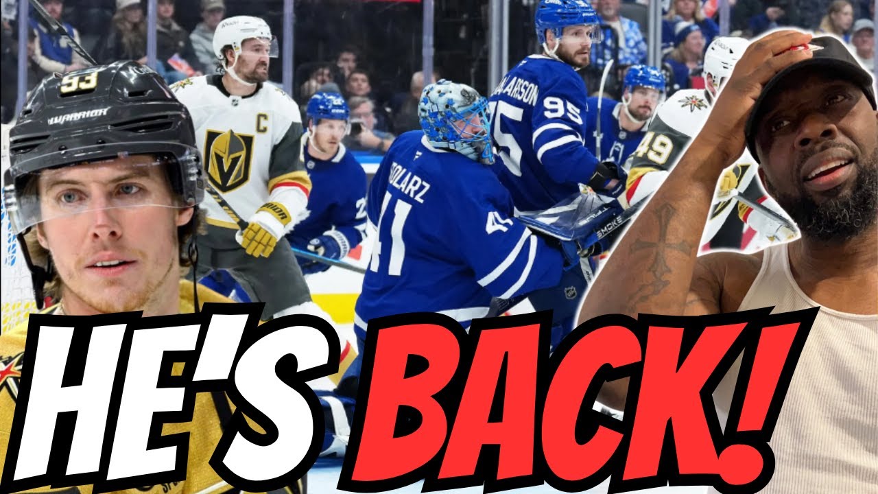 A MUST WIN! Knights vs Leafs Game Highlights 1/23 (REACTION)