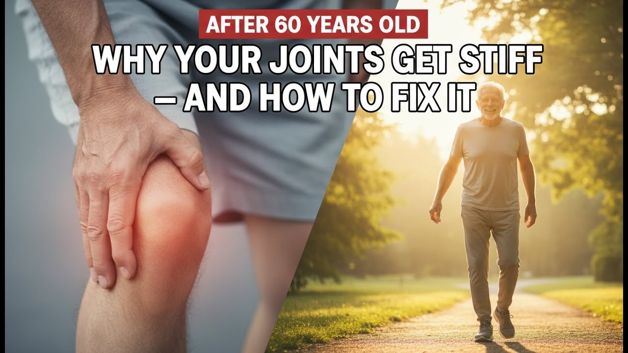 Why Your Joints Get Stiff After 60 &mdash; and How to Reverse It Naturally | 60+ Vitality