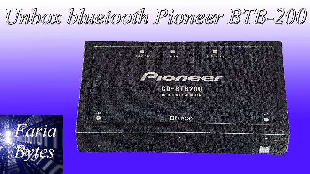 Unbox bluetooth Pioneer BTB 200