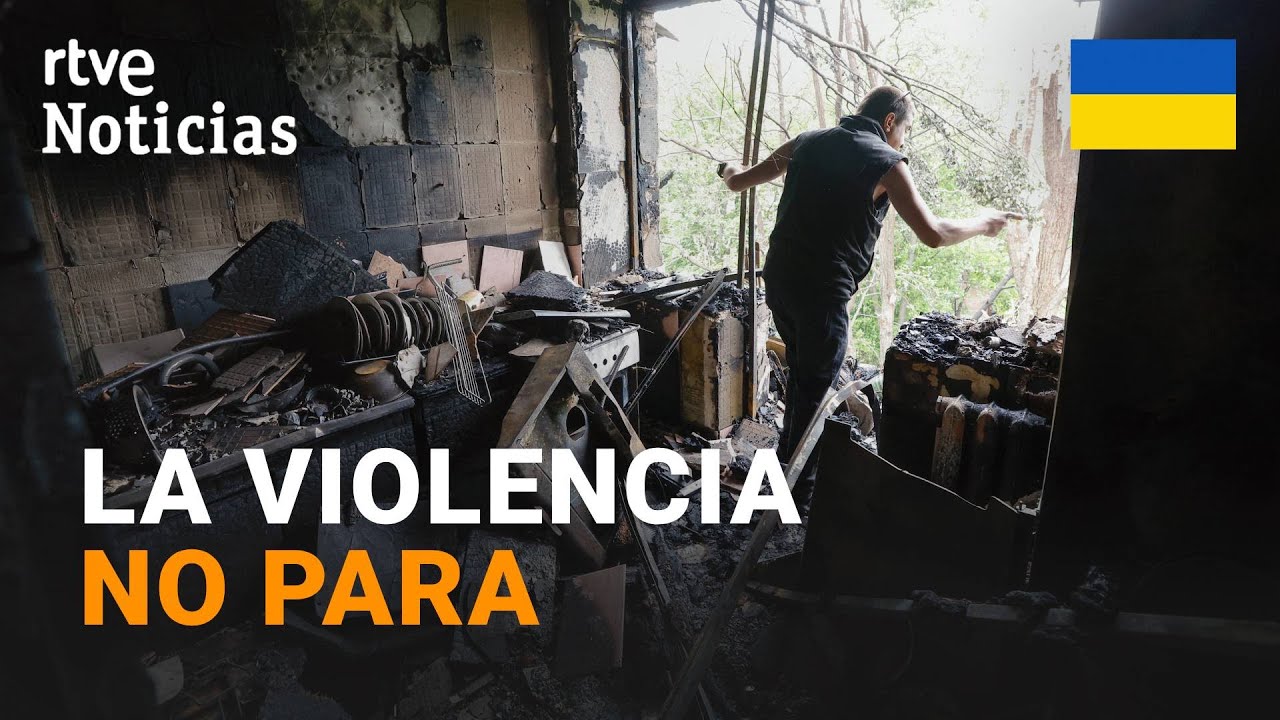 GUERRA UCRANIA: KIEV SUFRE la peor parte de un ATAQUE MASIVO RUSO sobre SUELO UCRANIANO | RTVE