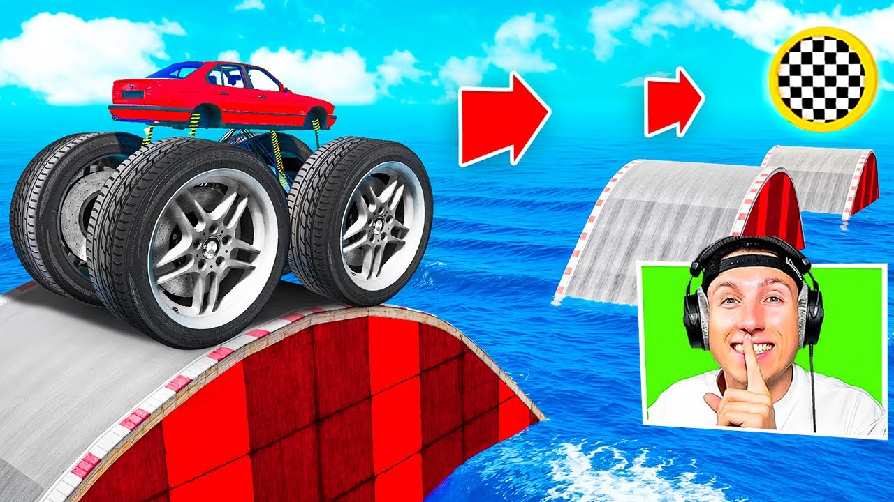 Ich CHEATE mit MONSTER AUTO im Wasser Experiment! 😂