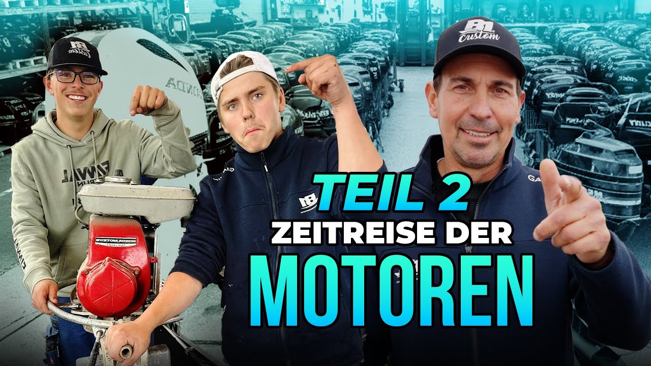 B1 Bootsmanufaktur: Zeitreise der Motoren - Teil 2