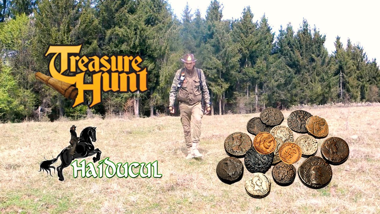Mini-tezaur monede romane ( DETECTIE METALE ROMANIA )