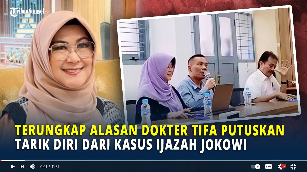 Terungkap Alasan Dokter Tifa Putuskan Tarik Diri dari Kasus Ijazah Jokowi