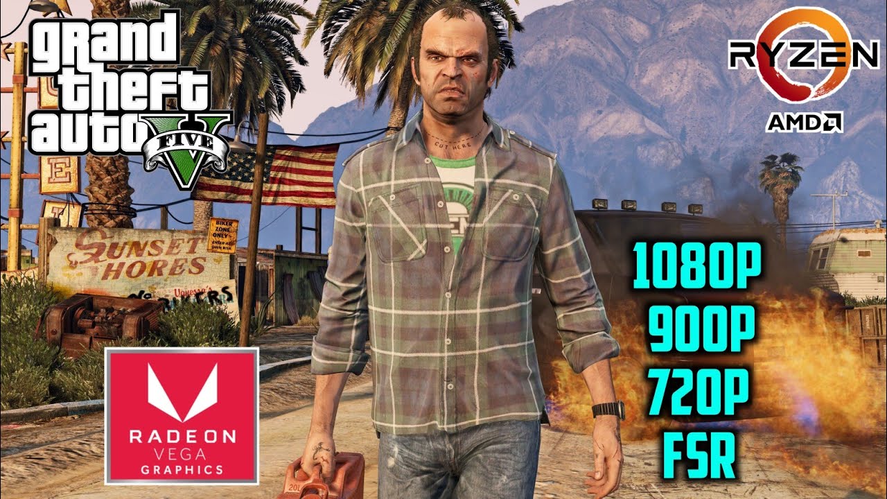 Gta 5 Enhanced Edition in Ryzen 3 3200G & 8GB Ram 😁
