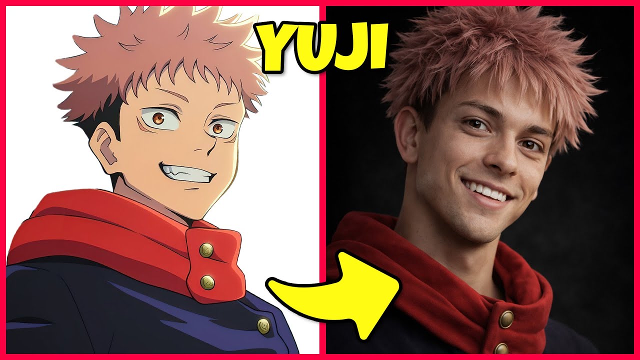 JUJUTSU KAISEN dans la VRAIE VIE 😱 + Devine la VOIX 🔊 Yuji, Satoru, Sukuna, Megumi 🎶