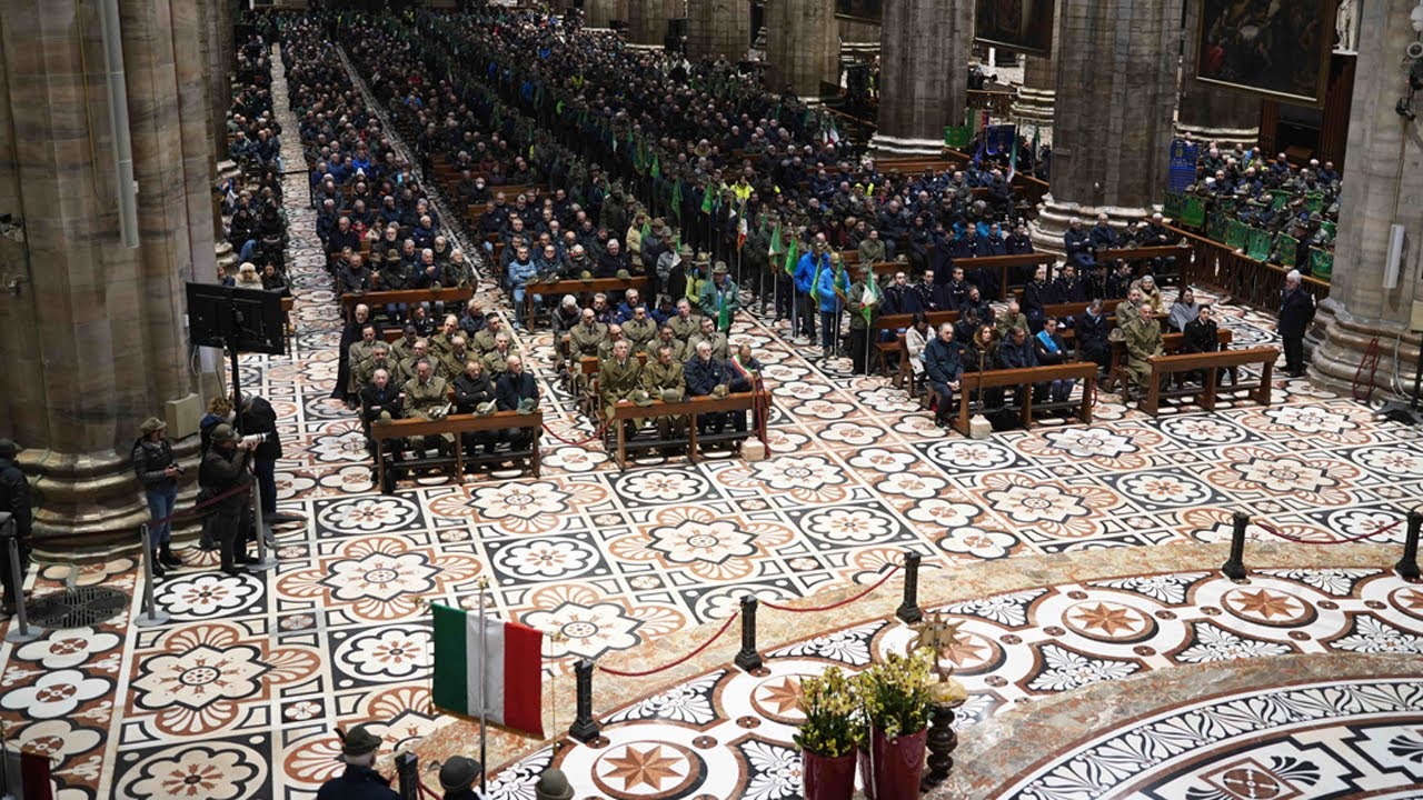 S. Messa degli alpini in Duomo - Milano 2025