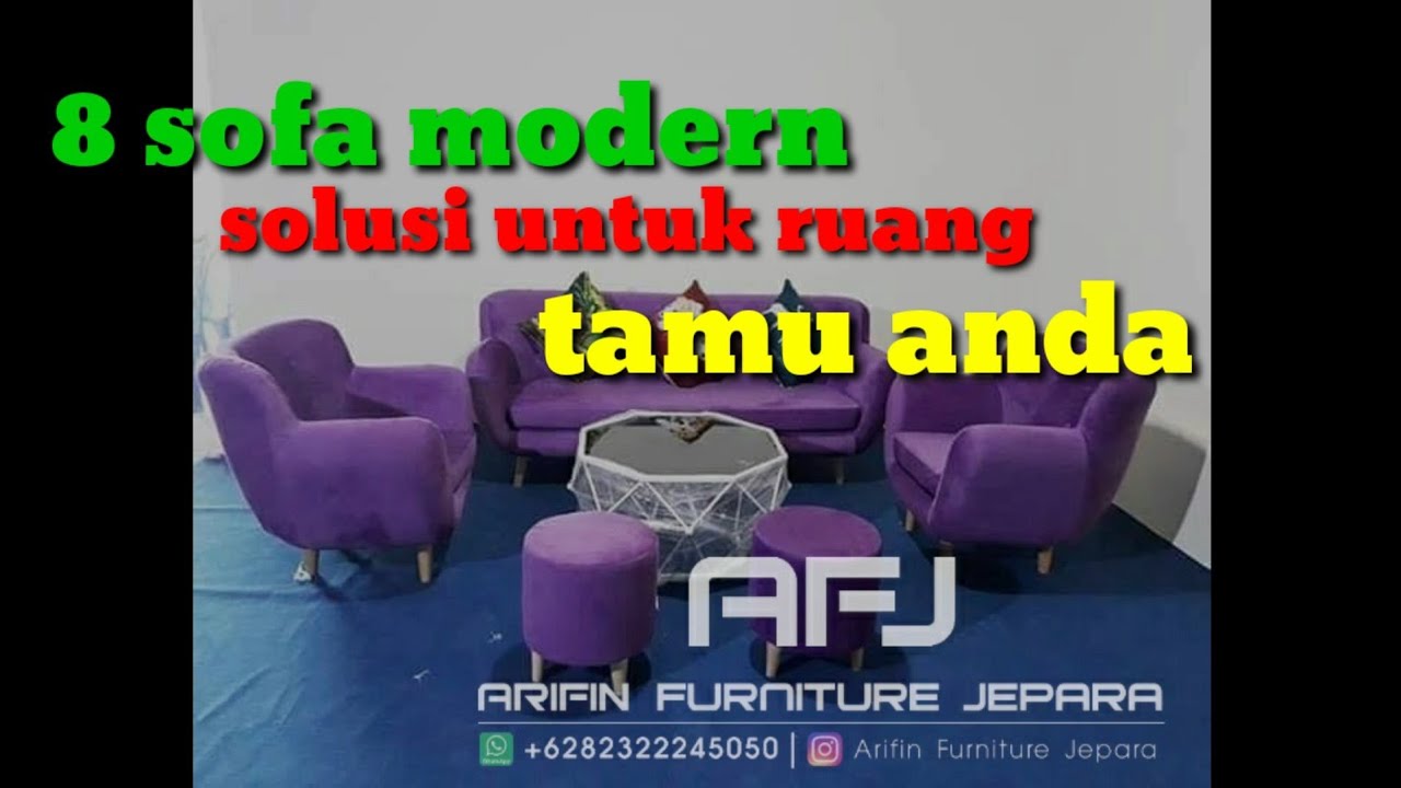 7 model sofa tamu minimalis terbaru 2020 dengan bahan terbaik