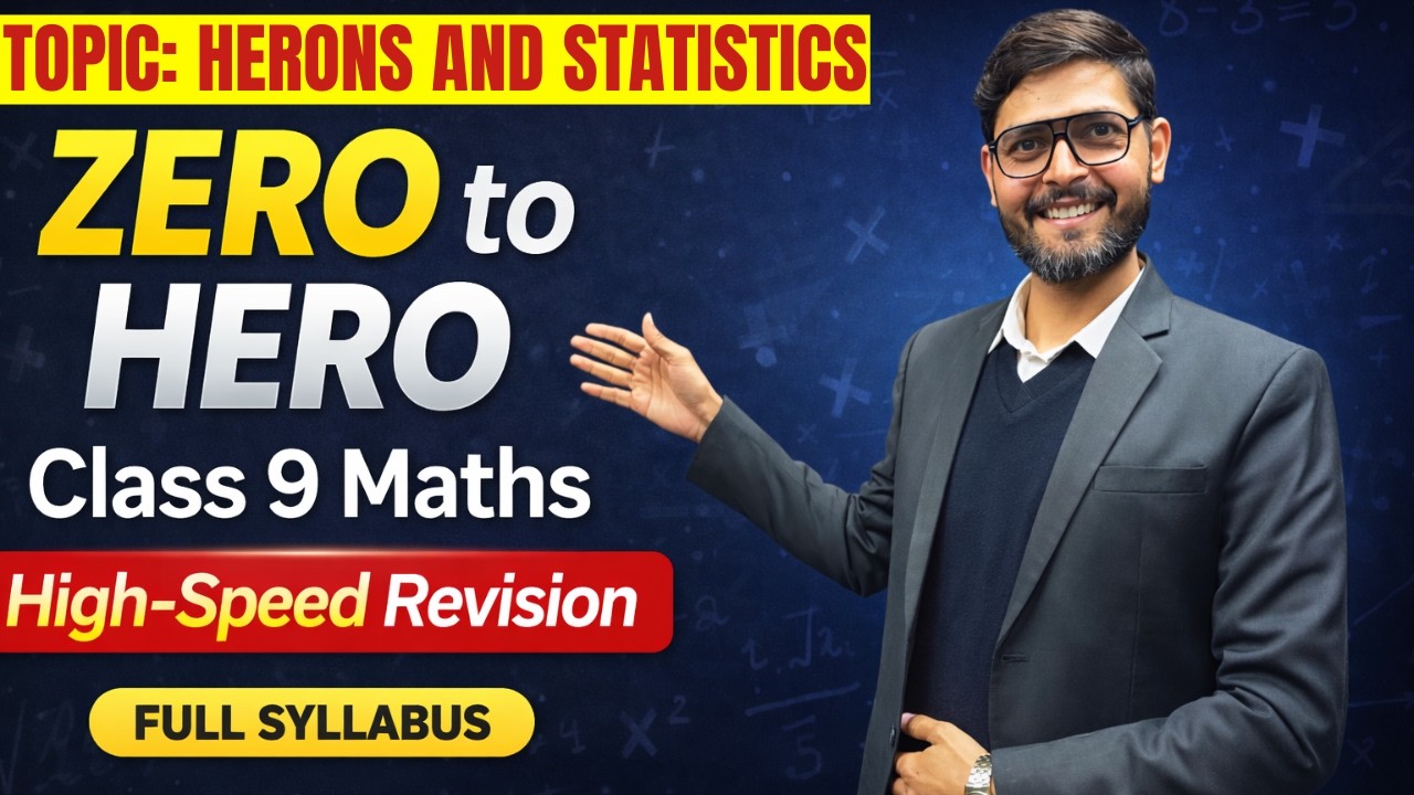 Class 9 Maths Zero to Hero | High-Speed Annual Revision | Full Syllabus Series Part 10