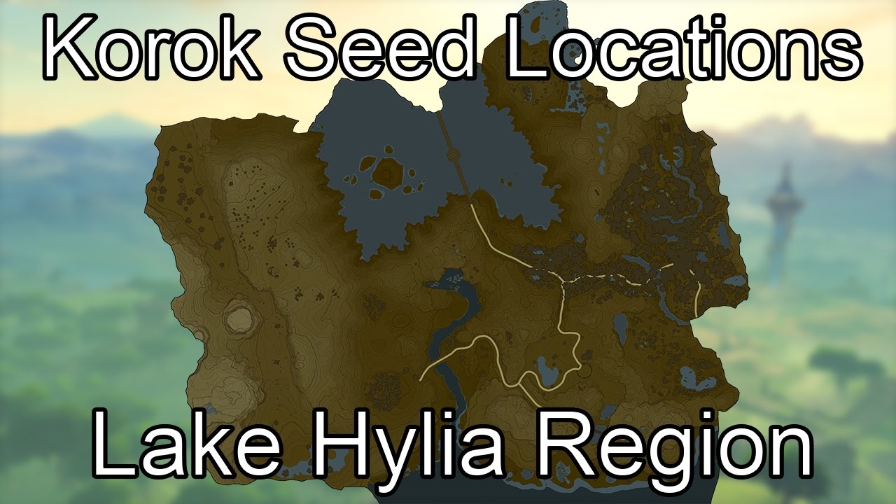 Breath of the Wild Korok Seed Guide - Lake Hylia Region