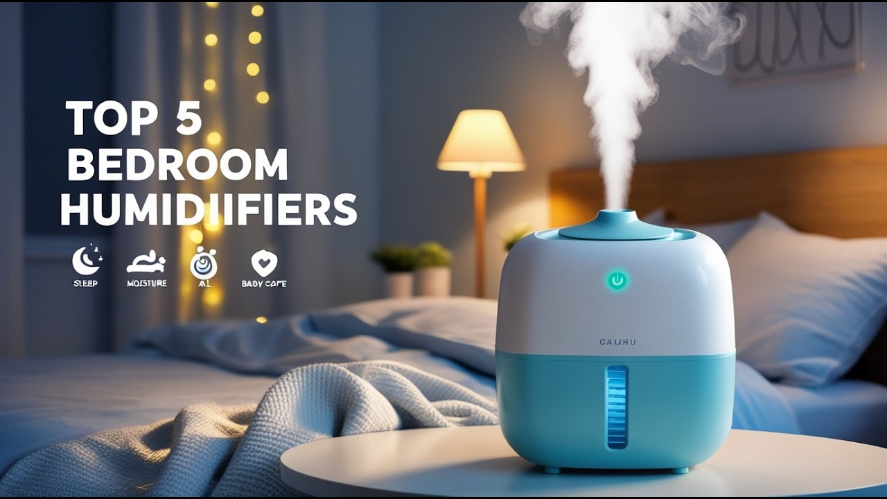 Top 5 Best Humidifiers for Bedroom 2026 | Quiet, Baby-Safe & Large Tank
