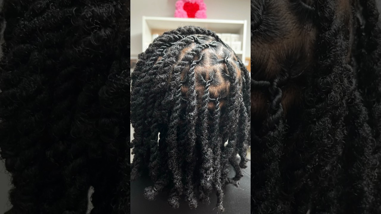 Loc wash day/ 8 month re-twist #locs #locsjourney #naturalhair #loccommunity
