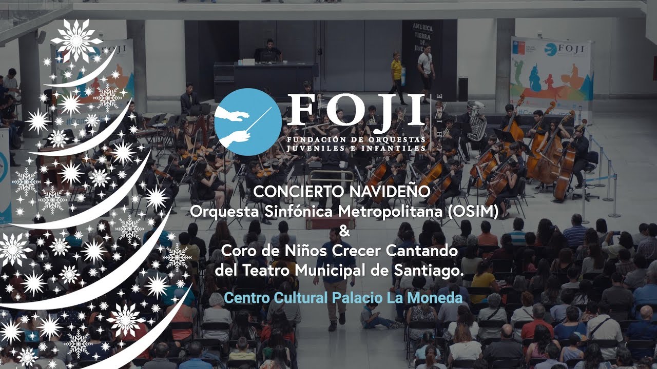 Orquesta Sinfónica Infantil Metropolitana y el Coro Crecer Cantando, director Jeffrey Parker