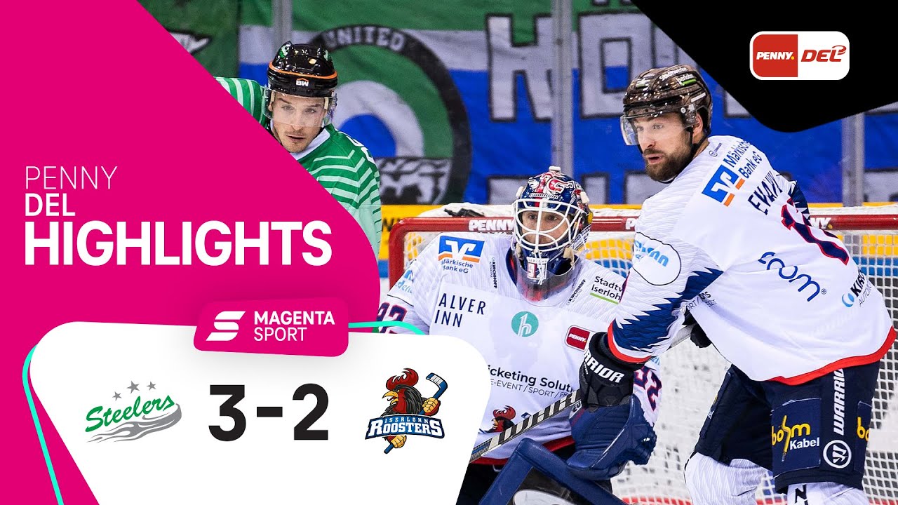 Bietigheim Steelers - Iserlohn Roosters | 12. Spieltag, 2021/2022 | MAGENTA SPORT