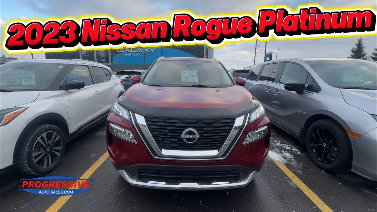 2023 Nissan Rogue Platinum || Progressive Auto Sales Sarnia