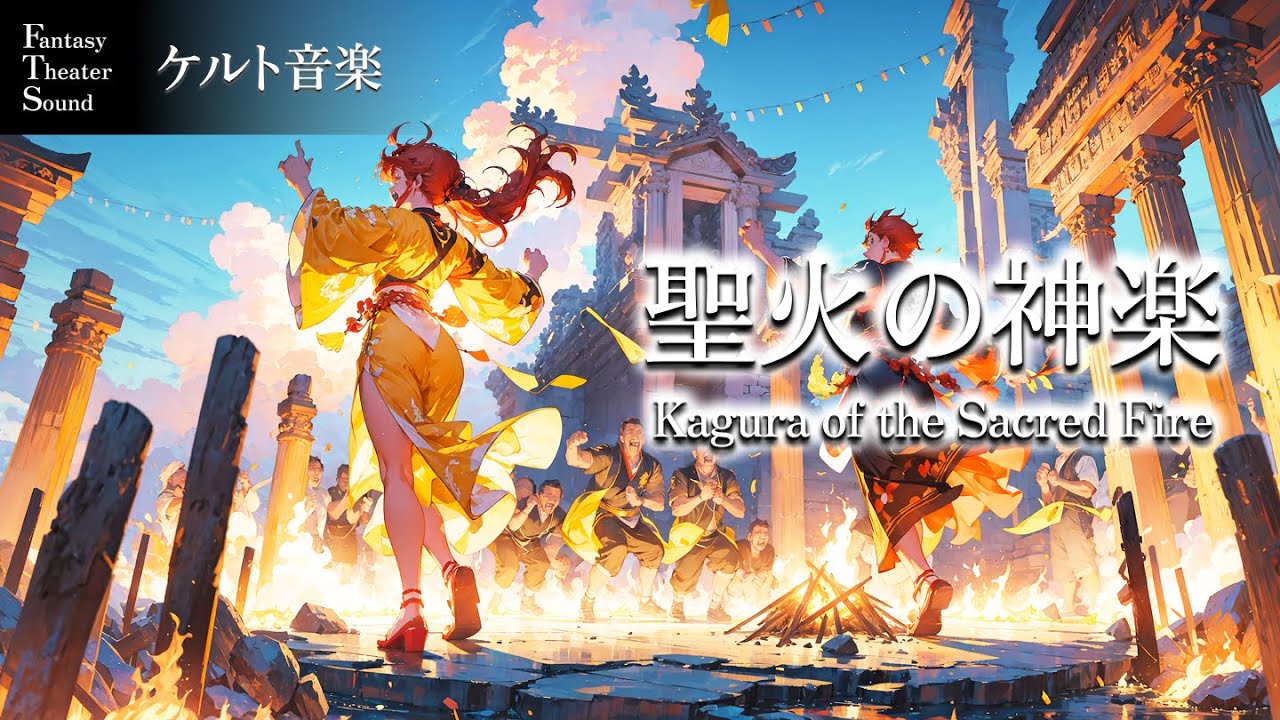 【ケルト音楽】聖火の神楽｜聴くだけで気分が上がる祝祭のケルトファンタジー音楽【作業用・勉強用BGM】