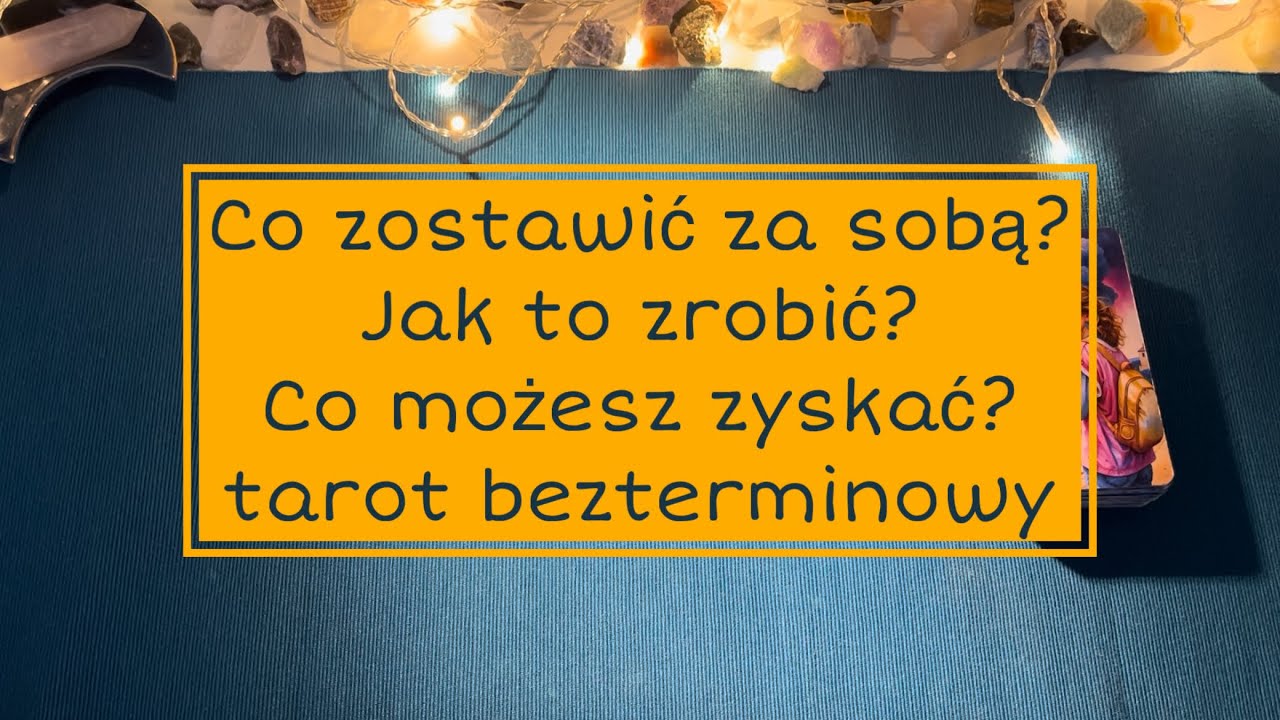 Co już odpuścić? Tarot bezterminowy &bull; wszystkie znaki #tarot ♈️♉️♊️♋️♌️♍️♎️♏️♐️♑️♒️♓️