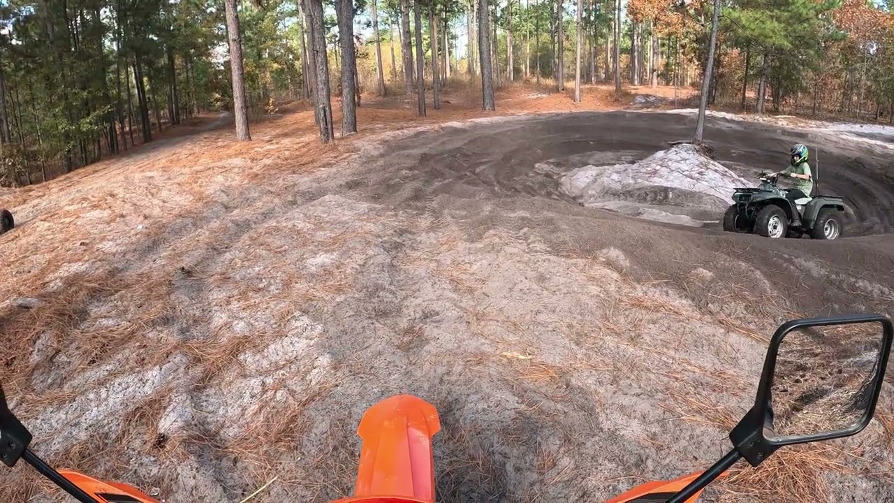 Outback atv park and a few other places in town
