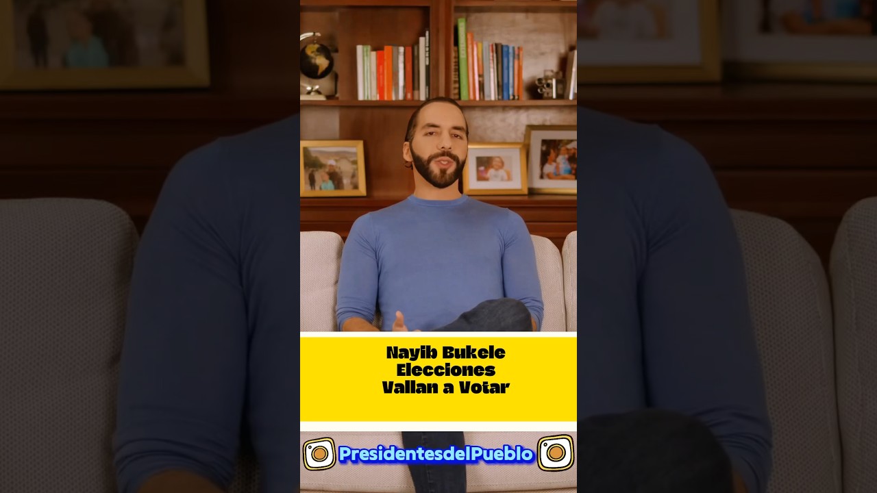 Nayib Bukele President de  El Salvador