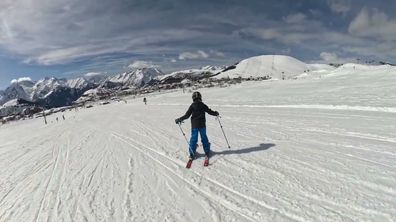 Gab & Delphine ski  Alpe d'Huez 23 fevrier 2026