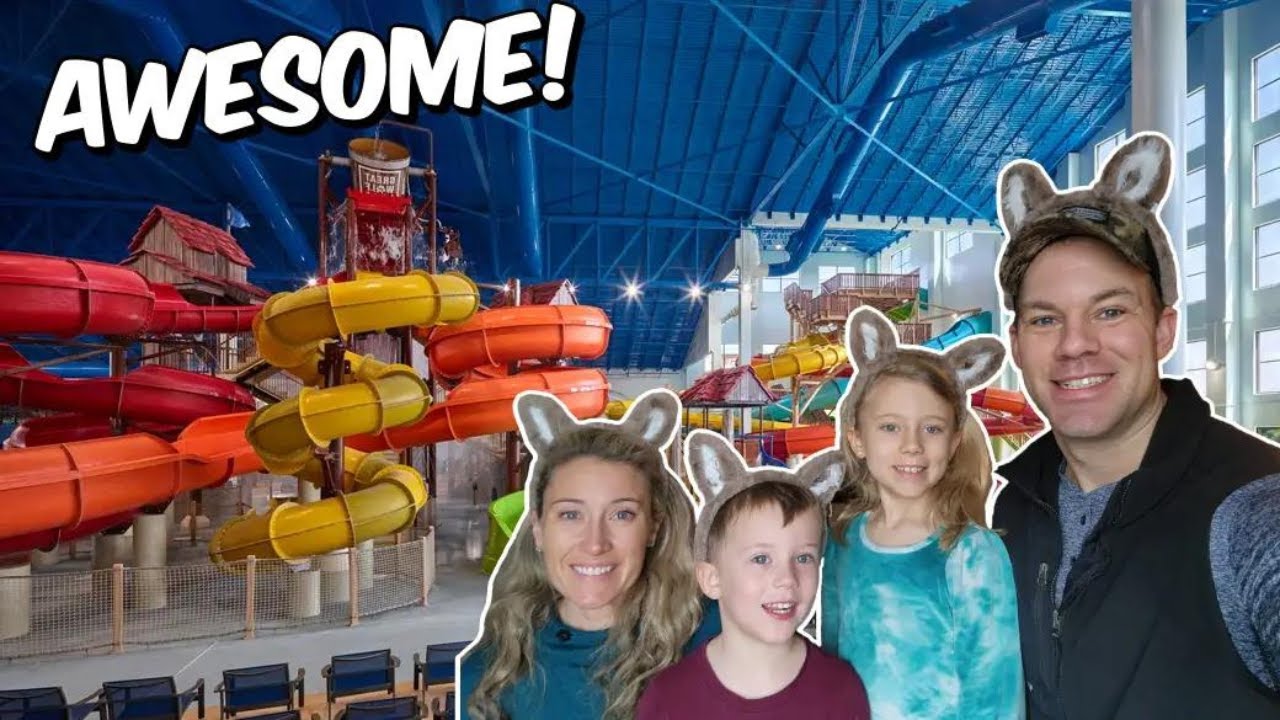 ВОДНЫЕ ГОРКИ! Прогулка и полный тур — Great Wolf Lodge, Перривилл, Мэриленд