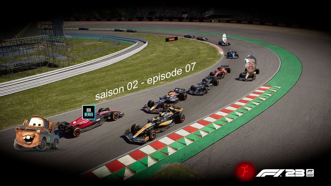 F1 23 Saison 02 - Episode 07 - Spins à Suzuka! [Racing League]
