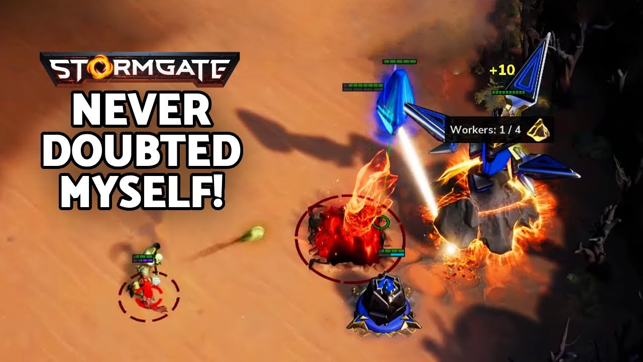 When you get Infernal rushed but manage a CRAZY HOLD! | Stormgate Gameplay