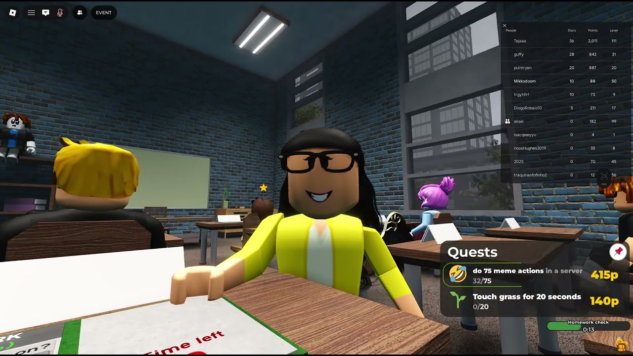 Roblox the school prestancient