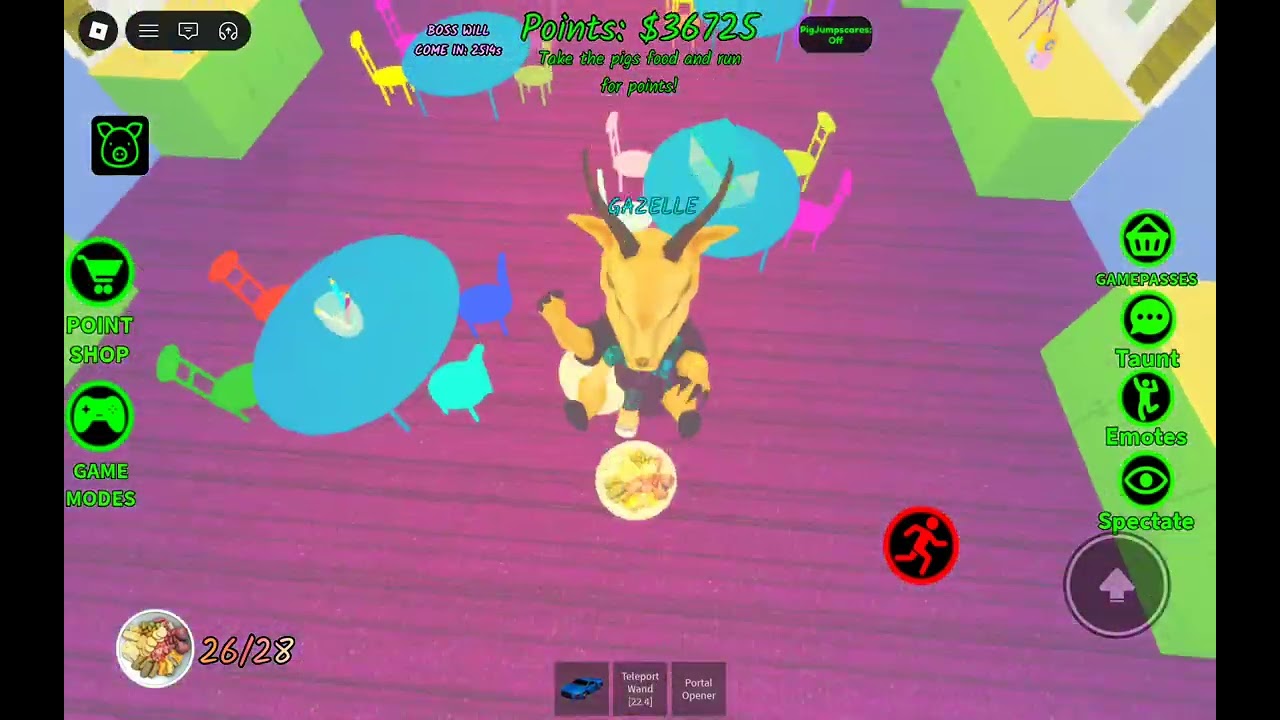 Playing Hungry Pigs!