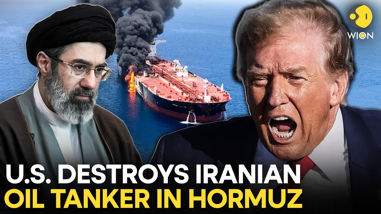 US-Iran War: US Strikes Iranian Oil Tanker, Tehran Claims Massive Escalation  | WION Originals
