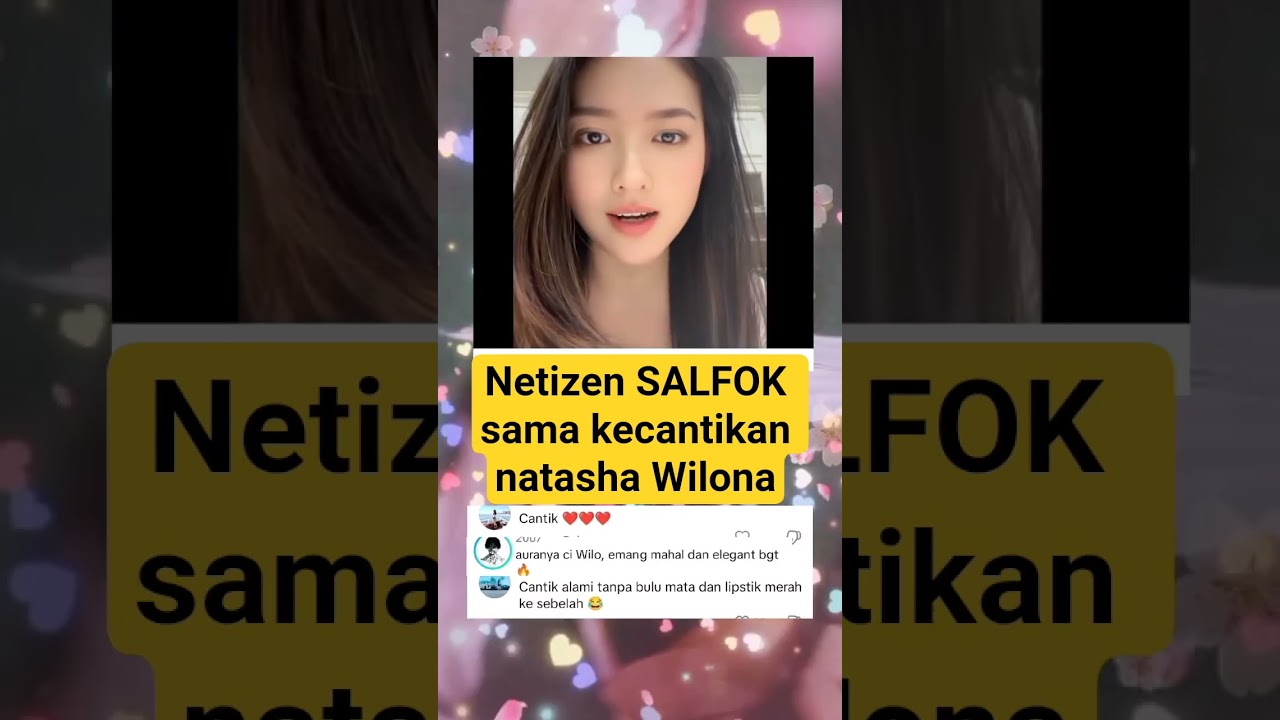 Netizen SALFOK sama kecantikan natasha Wilona 