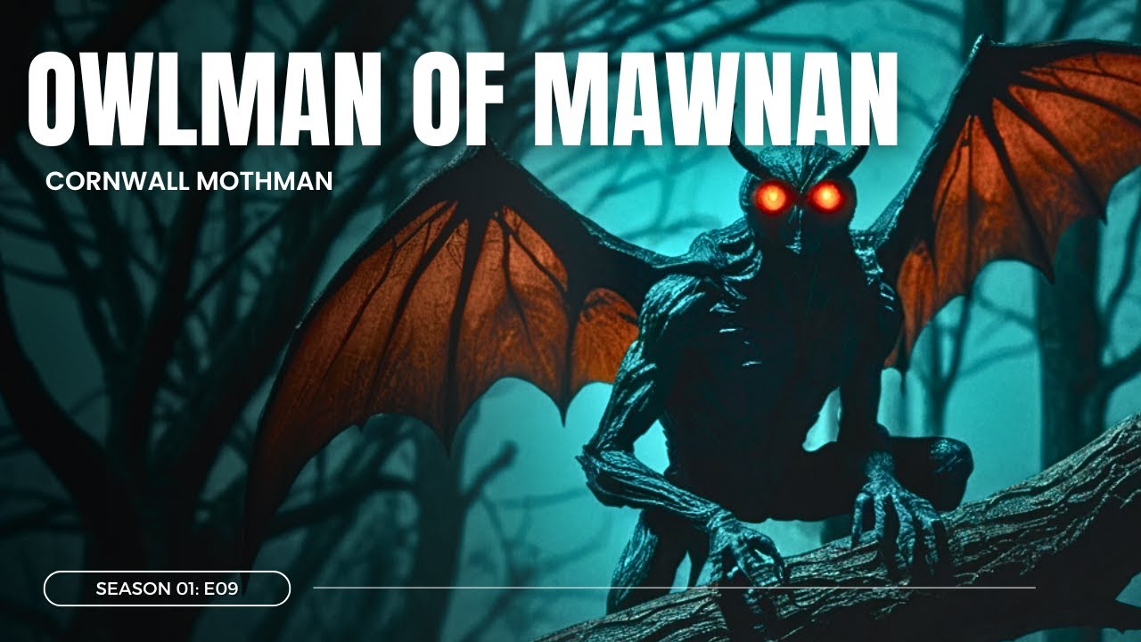 England's Mysterious Mothman from Cornwall Folklore - Owlman of Mawnan