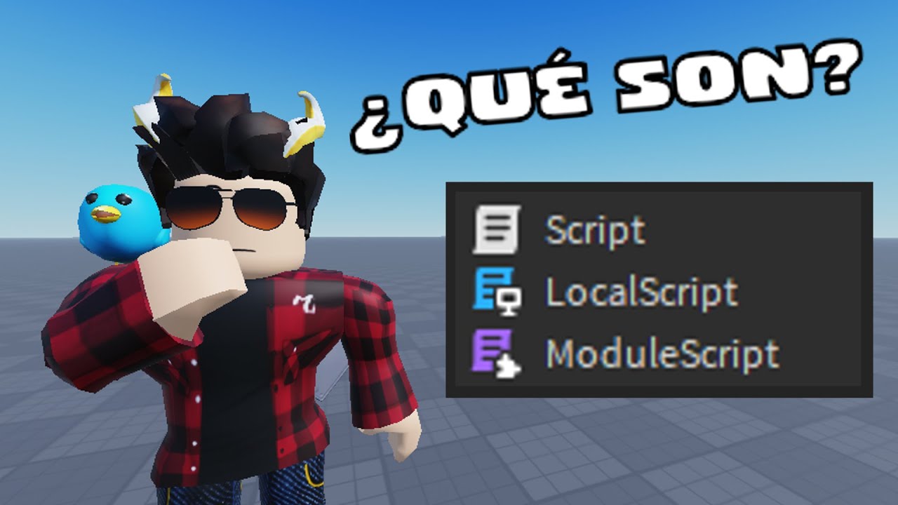 Cuantos SCRIPTS Hay En Roblox Studio | Como y Para Que Se Usan