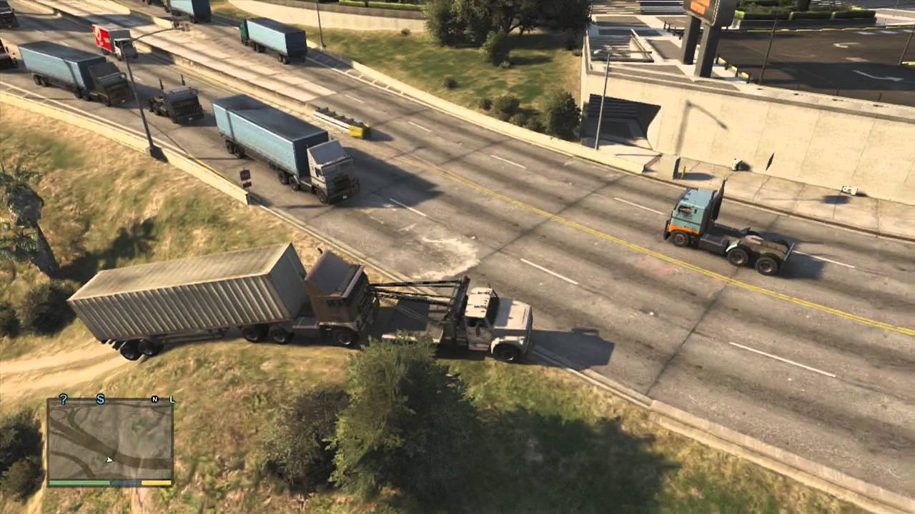 GTA V tow truck repo